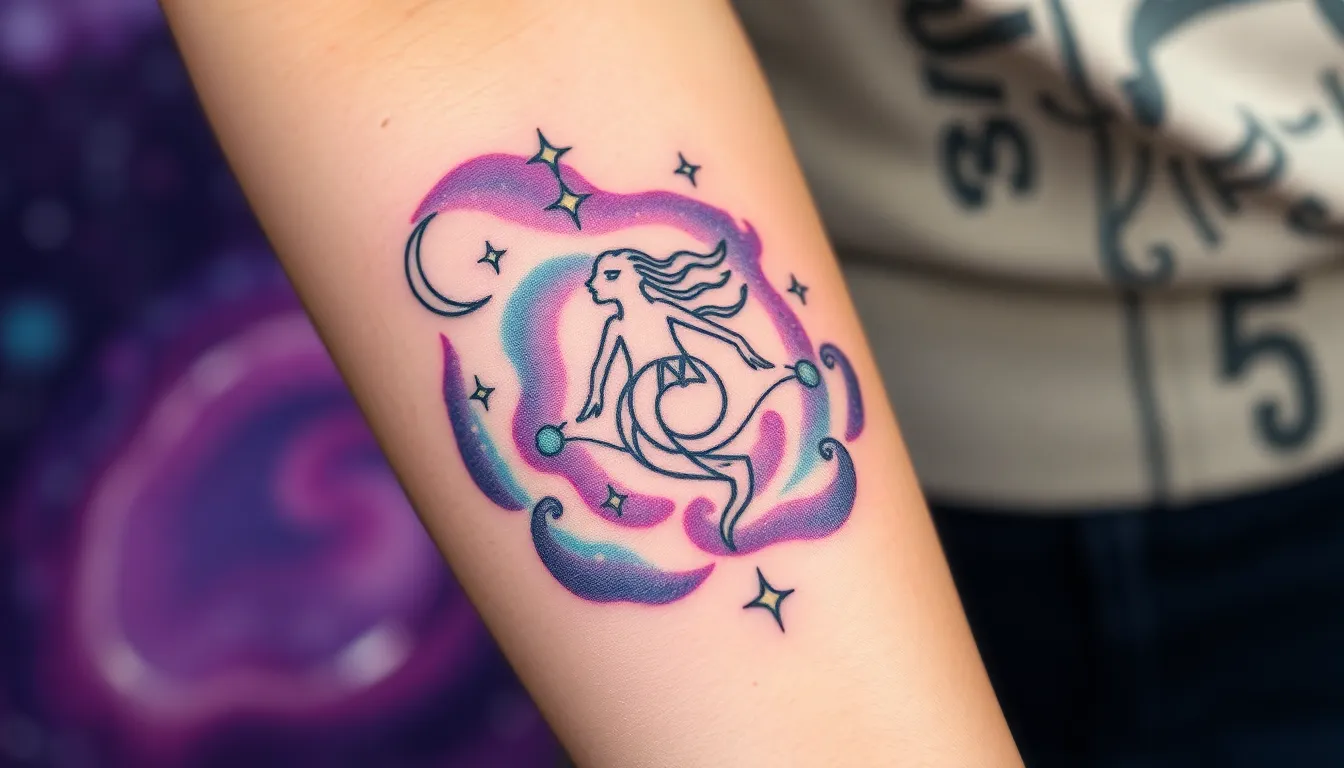 50+ Stunning Aquarius Tattoo Ideas to Show Your Water Bearer Pride 4 50+ Stunning Aquarius Tattoo Ideas to Show Your Water Bearer Pride 3