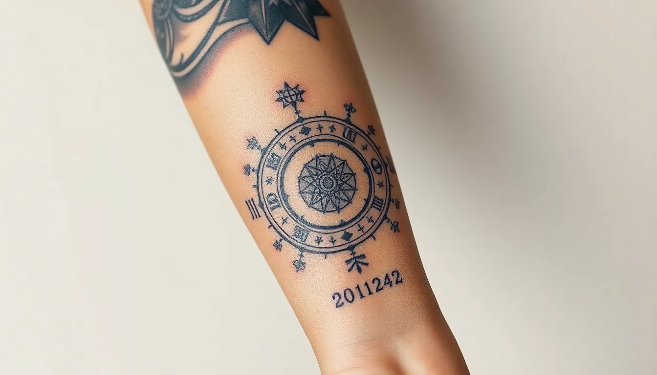 15 Meaningful Birth Date Tattoo Ideas for Guys That Tell Your Story 4 15 Meaningful Birth Date Tattoo Ideas for Guys That Tell Your Story 3