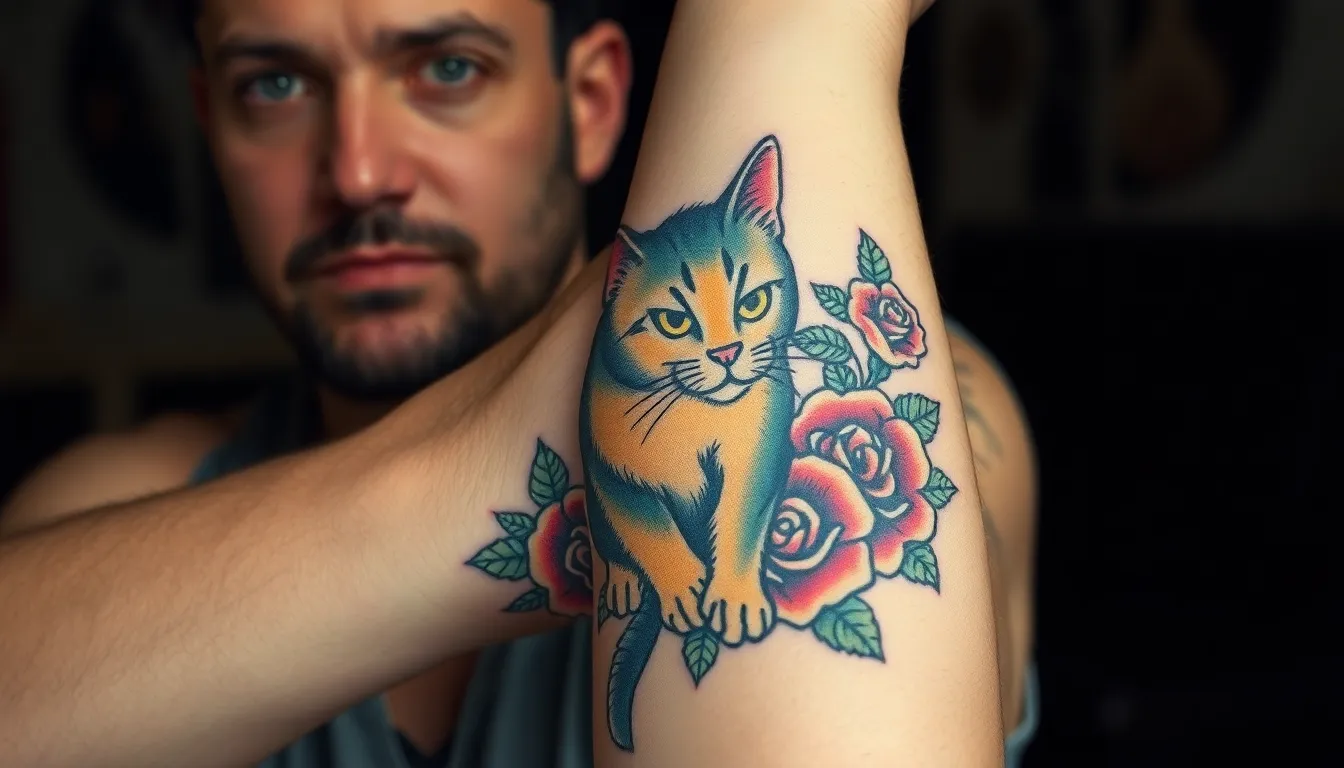 50+ Stunning Cat Tattoo Ideas: From Minimalist to Realistic Designs (2025 Guide) 4 50+ Stunning Cat Tattoo Ideas: From Minimalist to Realistic Designs (2025 Guide) 3
