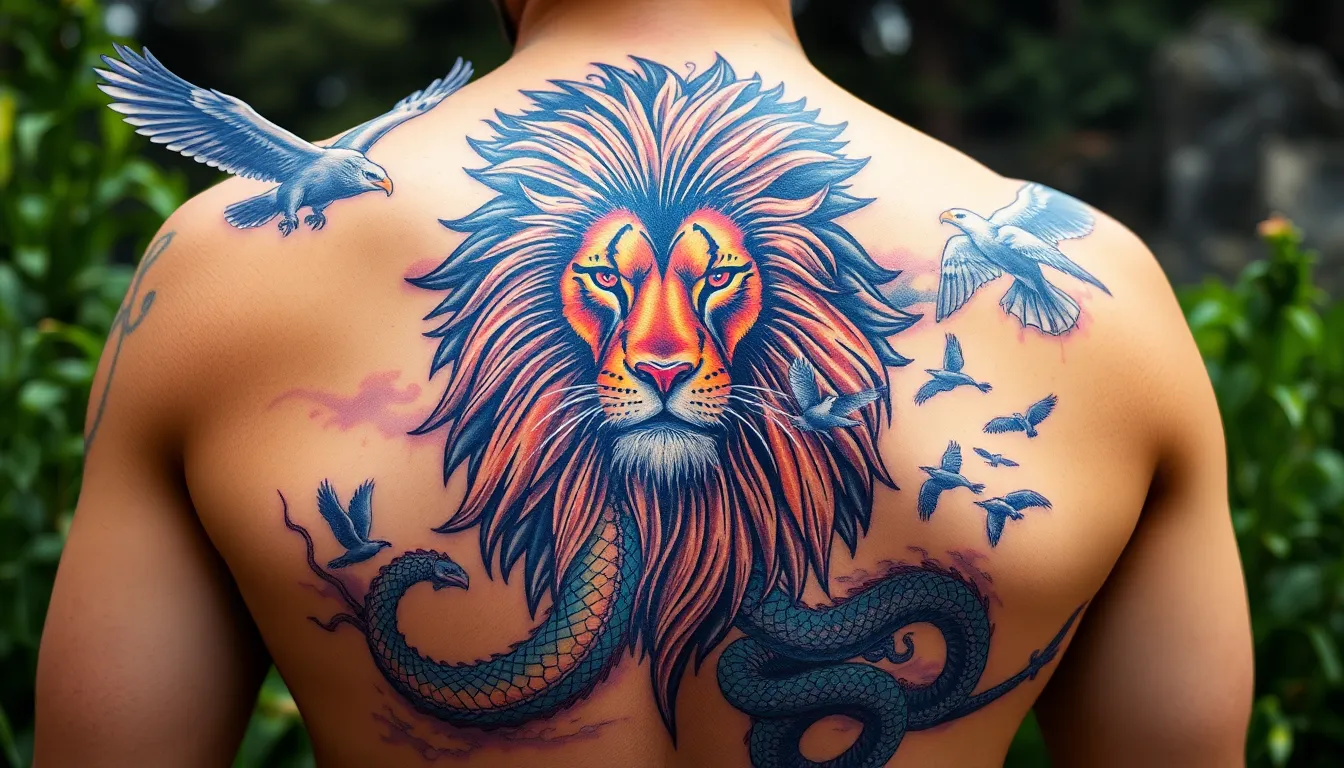 25 Stunning Cover Up Tattoo Ideas for Upper Back That Actually Work 4 25 Stunning Cover Up Tattoo Ideas for Upper Back That Actually Work 3