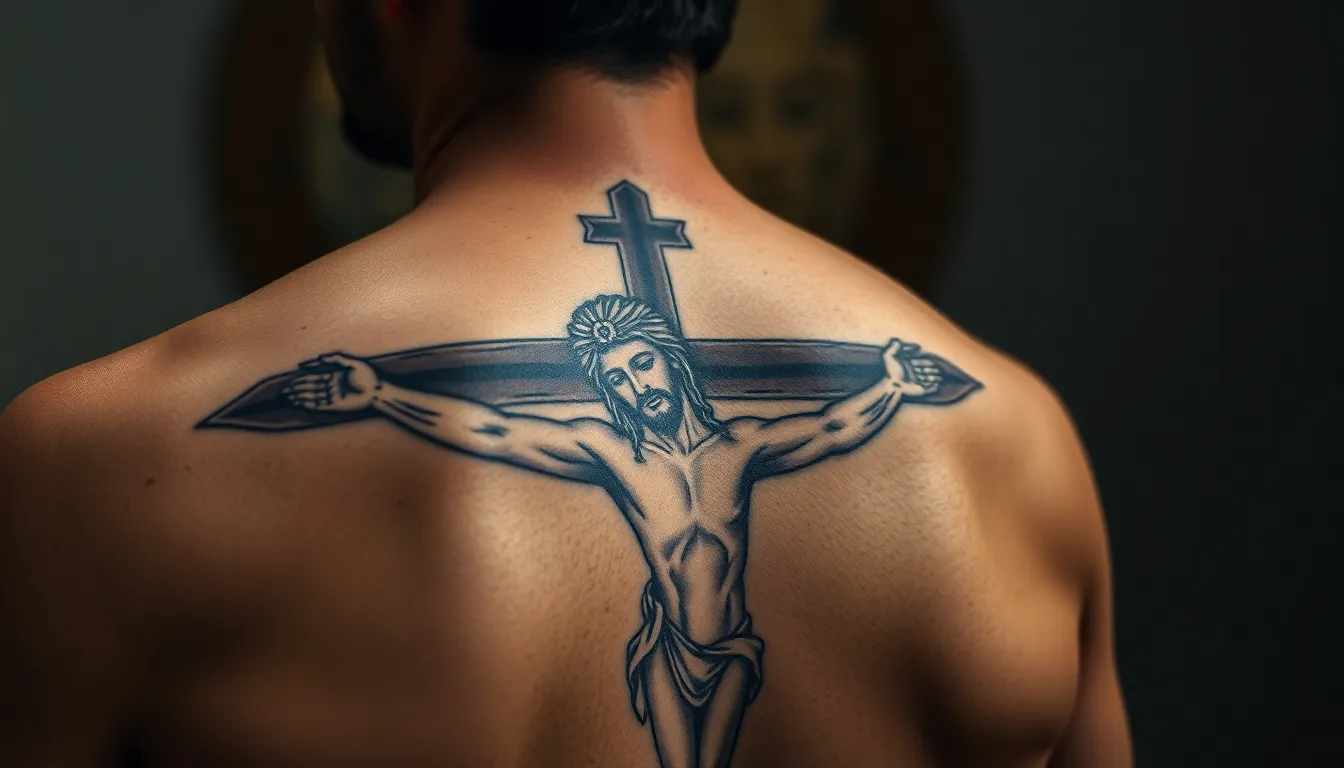 50+ Powerful Cross Tattoo Ideas for Men: Traditional to Modern Designs 4 50+ Powerful Cross Tattoo Ideas for Men: Traditional to Modern Designs 3