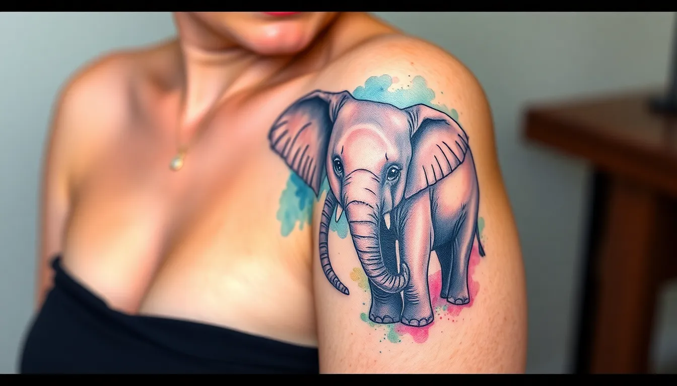50+ Stunning Elephant Tattoo Ideas for Women: Mandala, Floral & Minimalist Designs 4 50+ Stunning Elephant Tattoo Ideas for Women: Mandala, Floral & Minimalist Designs 3