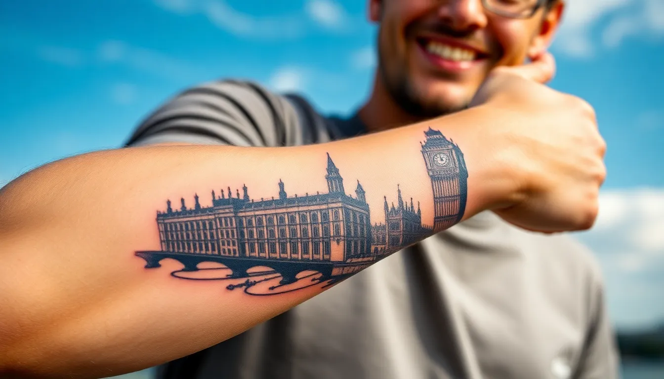 50+ England Tattoo Ideas: From Royal Crowns to Three Lions & Beyond 4 50+ England Tattoo Ideas: From Royal Crowns to Three Lions & Beyond 3