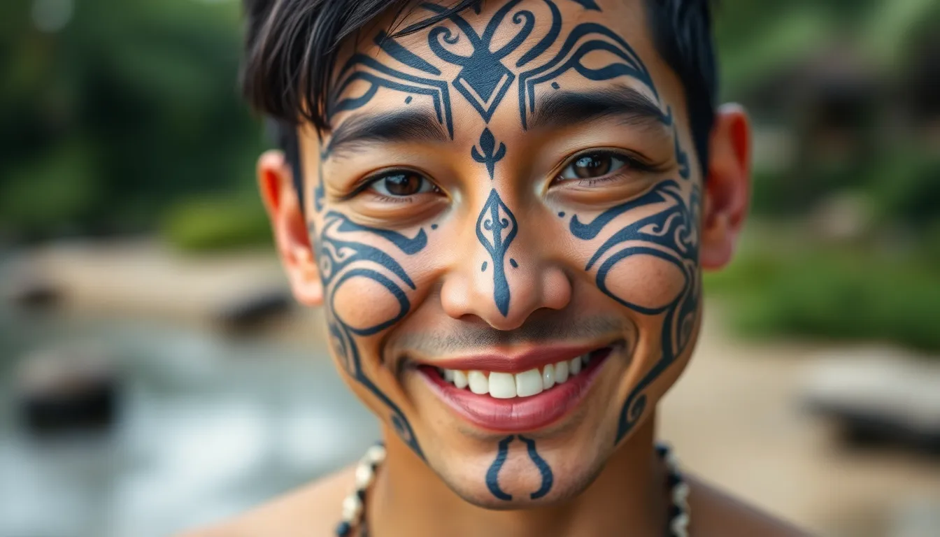 50+ Bold Face Tattoo Ideas That Actually Look Amazing in 2025 4 50+ Bold Face Tattoo Ideas That Actually Look Amazing in 2025 3