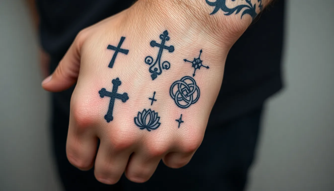 50+ Bold Hand Tattoo Ideas for Men: From Geometric to Traditional Designs 4 50+ Bold Hand Tattoo Ideas for Men: From Geometric to Traditional Designs 3