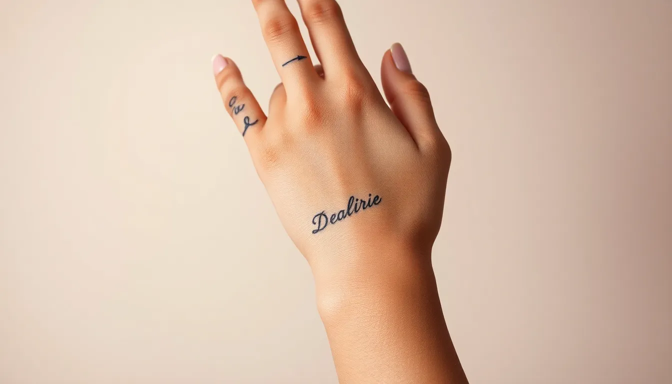 50+ Stunning Hand Tattoo Ideas for Women: Delicate to Bold Designs That Make a Statement 4 50+ Stunning Hand Tattoo Ideas for Women: Delicate to Bold Designs That Make a Statement 3