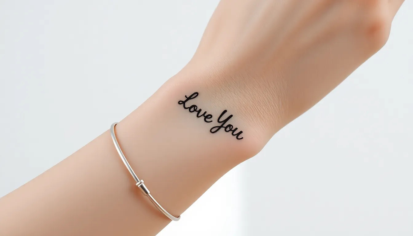 47 Beautiful I Love You Tattoo Ideas That Express Your Heart Perfectly 4 47 Beautiful I Love You Tattoo Ideas That Express Your Heart Perfectly 3