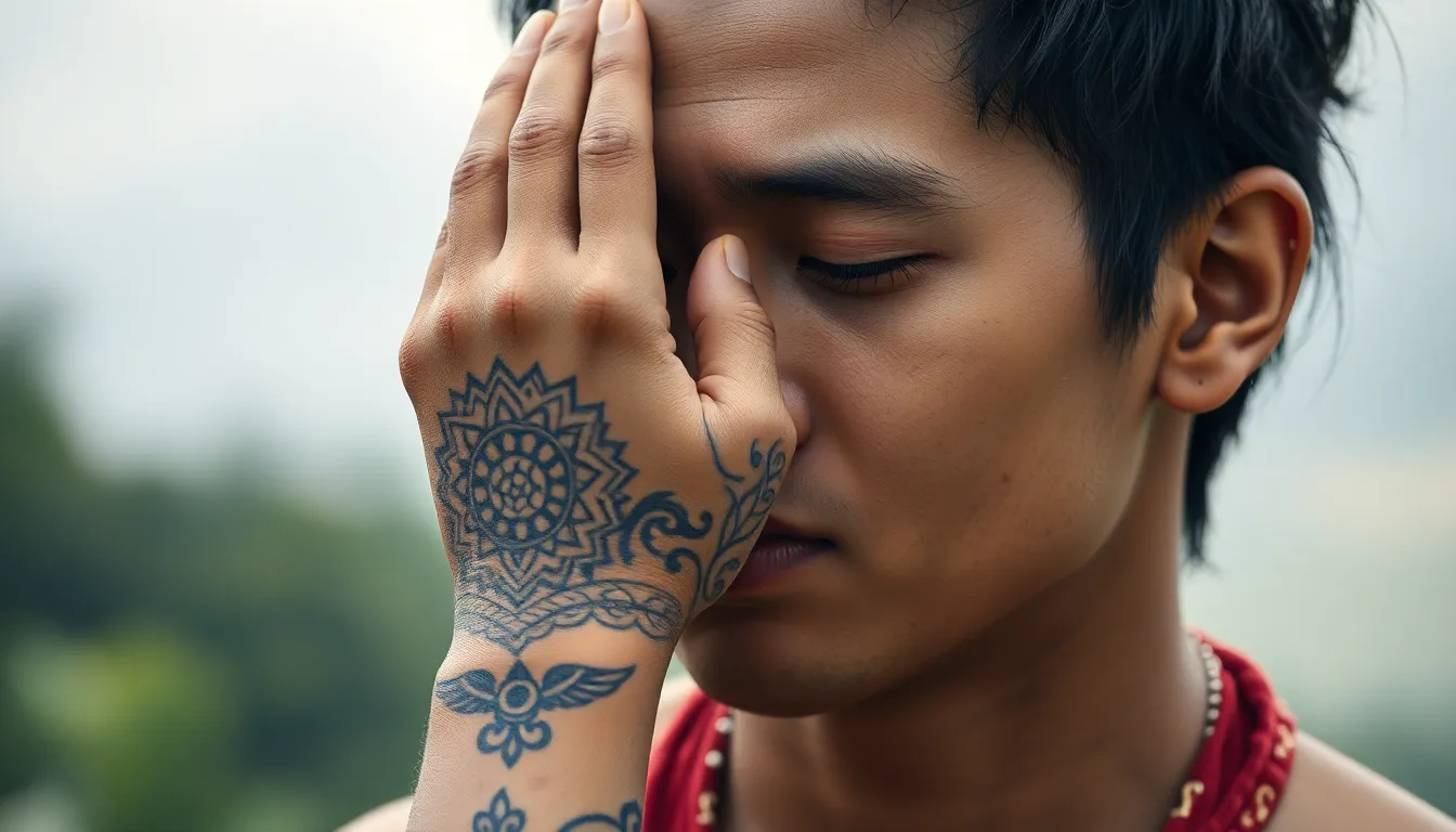 50+ Indian Tattoo Ideas: Sacred Symbols, Hindu Gods & Sanskrit Designs 4 50+ Indian Tattoo Ideas: Sacred Symbols, Hindu Gods & Sanskrit Designs 3