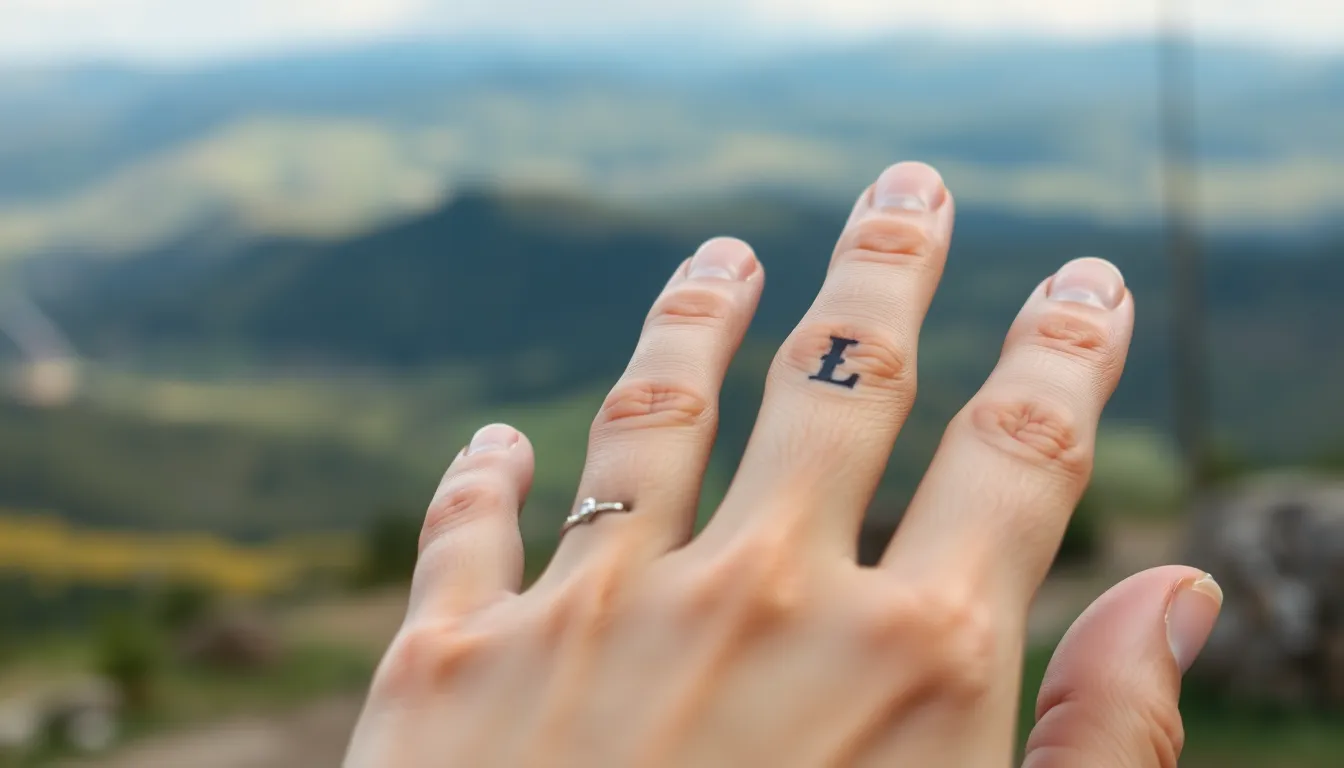 50+ Initial Tattoo Ideas for Your First Ink (Simple & Meaningful Designs) 3