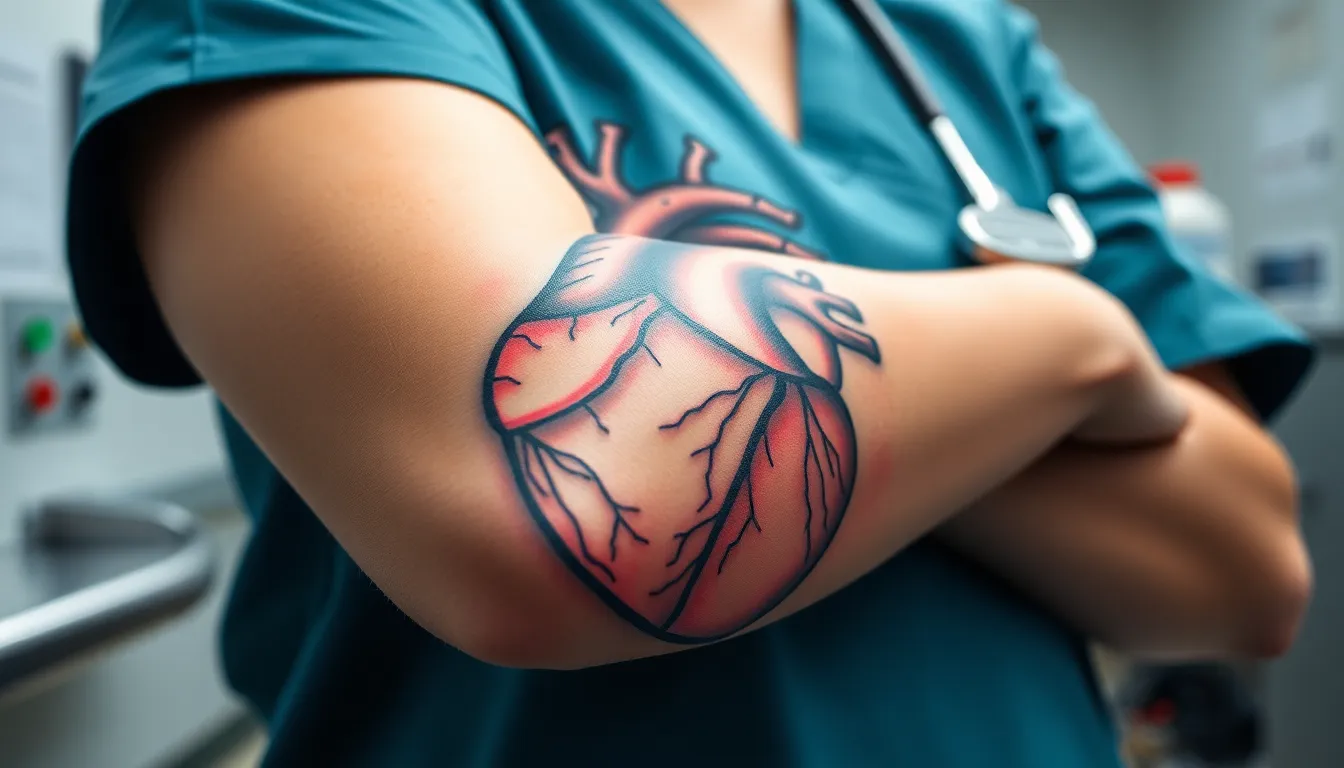 50+ Inspiring Nurse Tattoo Ideas That Celebrate Your Medical Career 4 50+ Inspiring Nurse Tattoo Ideas That Celebrate Your Medical Career 3