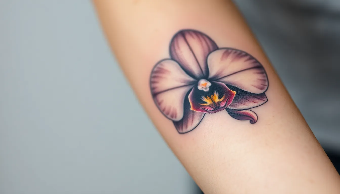 50+ Stunning Orchid Tattoo Ideas: From Delicate Designs to Bold Statement Pieces 4 50+ Stunning Orchid Tattoo Ideas: From Delicate Designs to Bold Statement Pieces 3