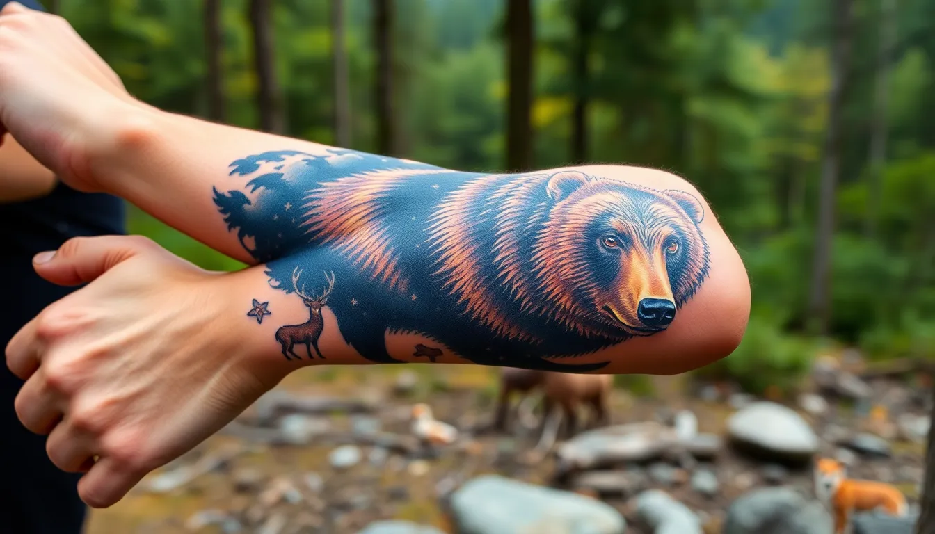 50 Stunning Outdoor Tattoo Ideas to Celebrate Your Love for Nature 4 50 Stunning Outdoor Tattoo Ideas to Celebrate Your Love for Nature 3