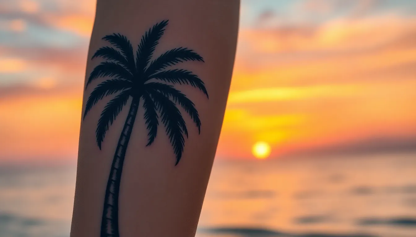 50+ Stunning Palm Tree Tattoo Ideas That'll Make You Crave Paradise (2025) 4 50+ Stunning Palm Tree Tattoo Ideas That'll Make You Crave Paradise (2025) 3