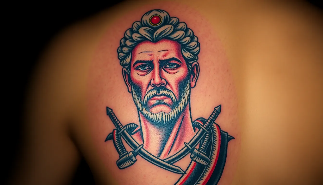 50+ Bold Roman Tattoo Ideas: Gods, Gladiators & Latin Quotes for 2025 4 50+ Bold Roman Tattoo Ideas: Gods, Gladiators & Latin Quotes for 2025 3