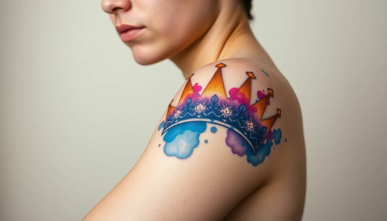 50+ Stunning Tattoo Crown Ideas: Designs, Meanings & Placement Guide for 2025 4 50+ Stunning Tattoo Crown Ideas: Designs, Meanings & Placement Guide for 2025 3