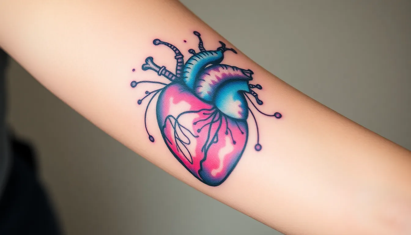75 Beautiful Tattoo Heart Ideas: From Classic to Modern Designs (2025 Guide) 4 75 Beautiful Tattoo Heart Ideas: From Classic to Modern Designs (2025 Guide) 3