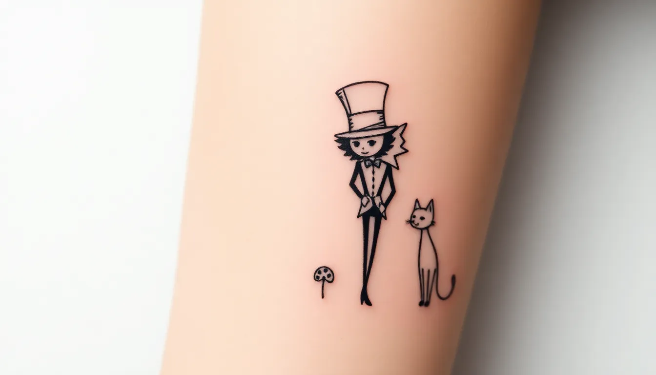 25 Alice in Wonderland Tattoo Ideas That Will Take You Down the Rabbit Hole 6 25 Alice in Wonderland Tattoo Ideas That Will Take You Down the Rabbit Hole 5