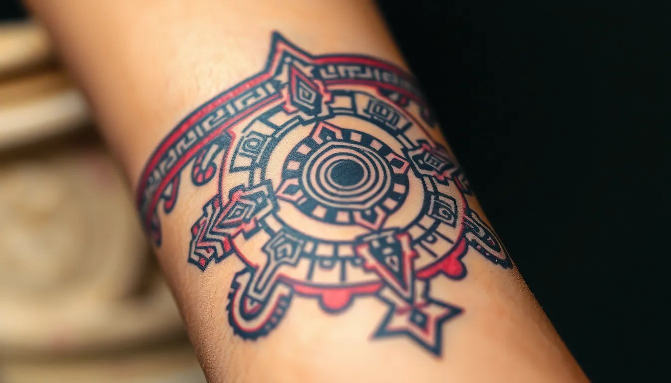 50+ Stunning Aztec Tattoo Ideas: Symbols, Warriors & Sacred Designs for 2025 6 50+ Stunning Aztec Tattoo Ideas: Symbols, Warriors & Sacred Designs for 2025 5