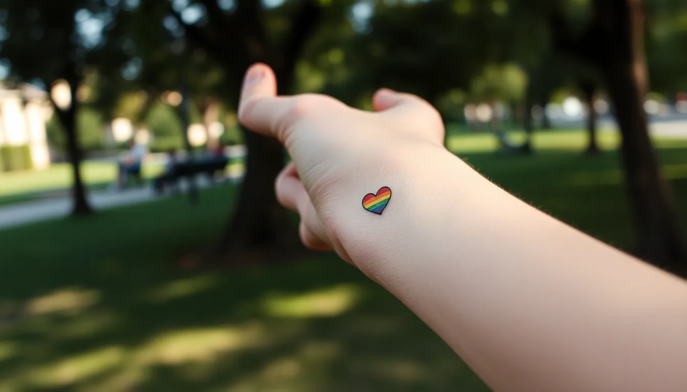 50 Gay Tattoo Ideas: From Subtle Pride Symbols to Bold Rainbow Designs 6 50 Gay Tattoo Ideas: From Subtle Pride Symbols to Bold Rainbow Designs 5