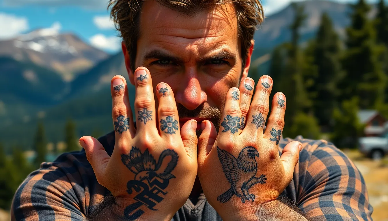 50+ Bold Hand Tattoo Ideas for Men: From Geometric to Traditional Designs 6 50+ Bold Hand Tattoo Ideas for Men: From Geometric to Traditional Designs 5