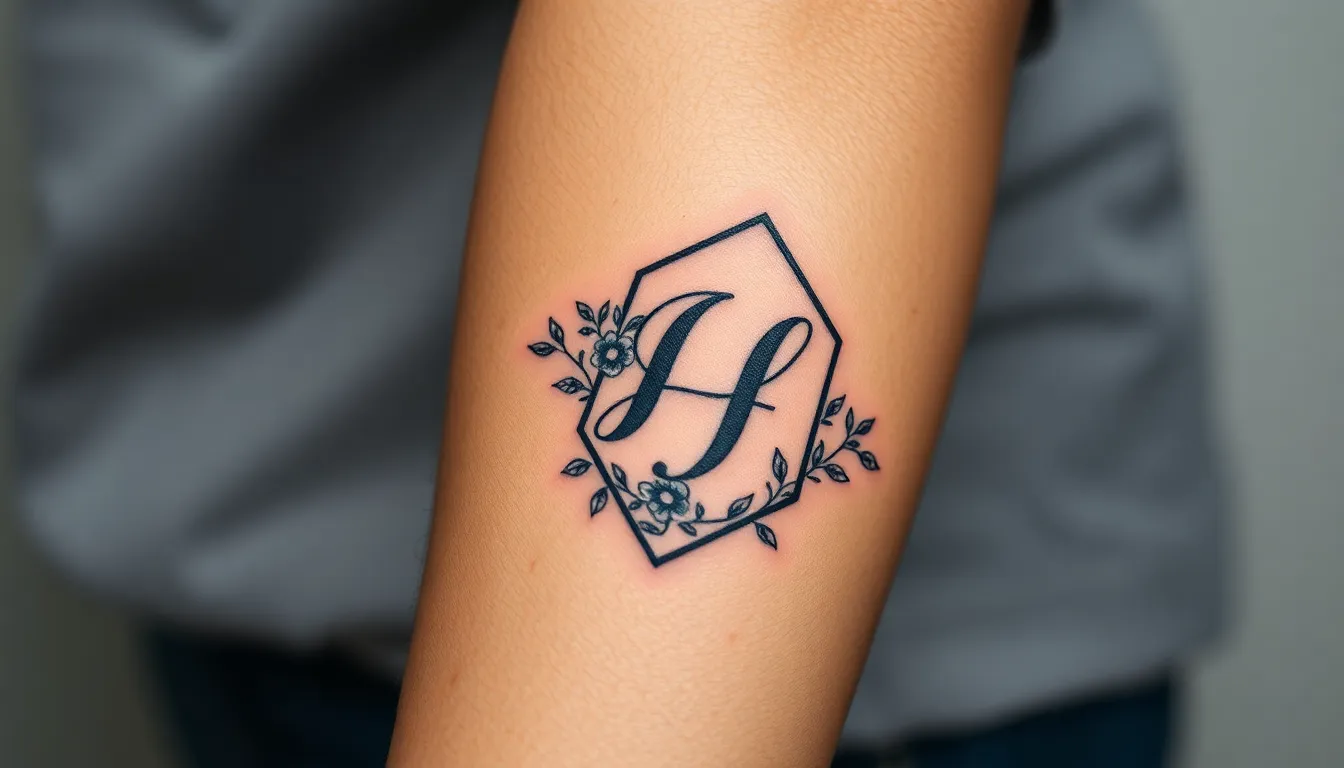 50+ Initial Tattoo Ideas for Your First Ink (Simple & Meaningful Designs) 5