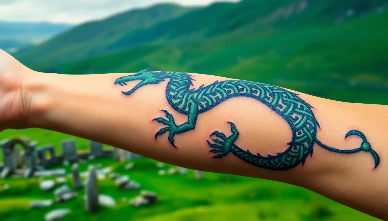 50 Stunning Irish Tattoo Ideas: Celtic Symbols, Gaelic Script & Modern Designs 6 50 Stunning Irish Tattoo Ideas: Celtic Symbols, Gaelic Script & Modern Designs 5
