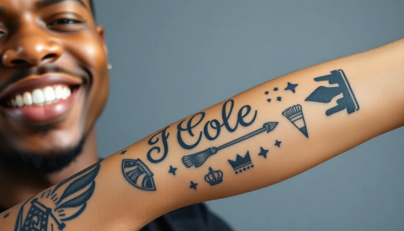25 J Cole Tattoo Ideas That Perfectly Capture His Music and Message 6 25 J Cole Tattoo Ideas That Perfectly Capture His Music and Message 5