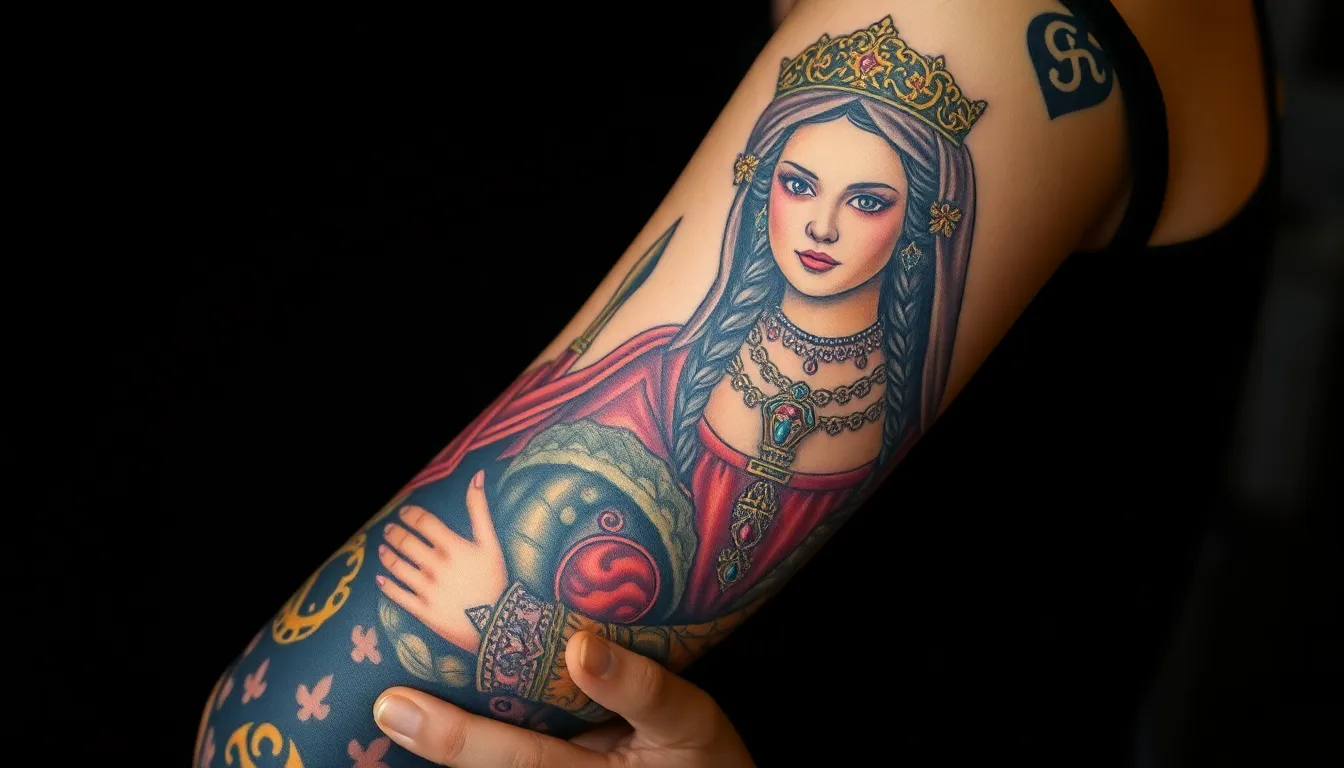 50+ Stunning King and Queen Tattoo Ideas for Couples in 2025 6 50+ Stunning King and Queen Tattoo Ideas for Couples in 2025 5