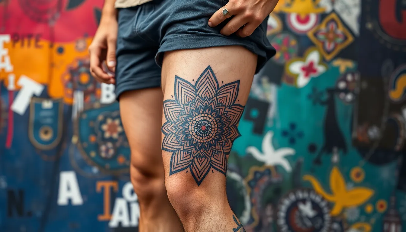 50+ Epic Leg Tattoo Ideas for Men: From Small Designs to Full Sleeves 6 50+ Epic Leg Tattoo Ideas for Men: From Small Designs to Full Sleeves 5