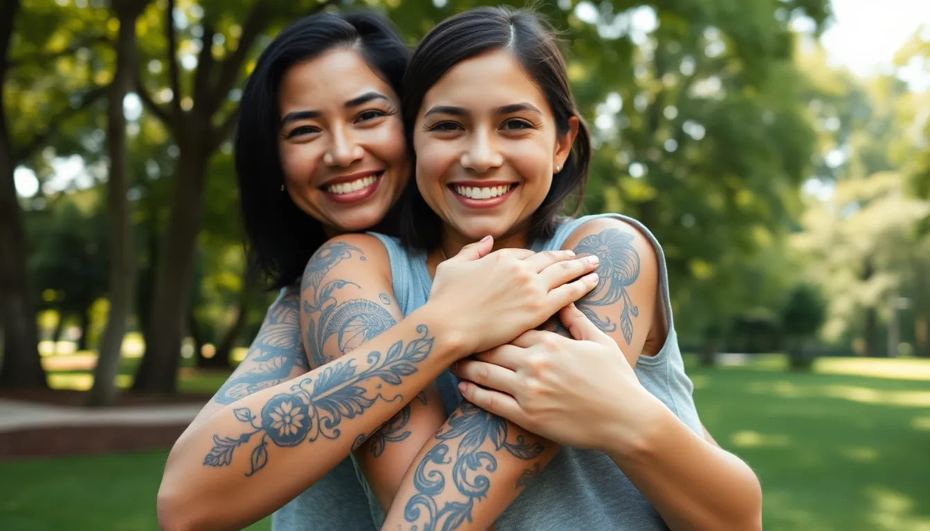 50+ Beautiful Mother Daughter Tattoo Ideas to Celebrate Your Unbreakable Bond 6 50+ Beautiful Mother Daughter Tattoo Ideas to Celebrate Your Unbreakable Bond 5