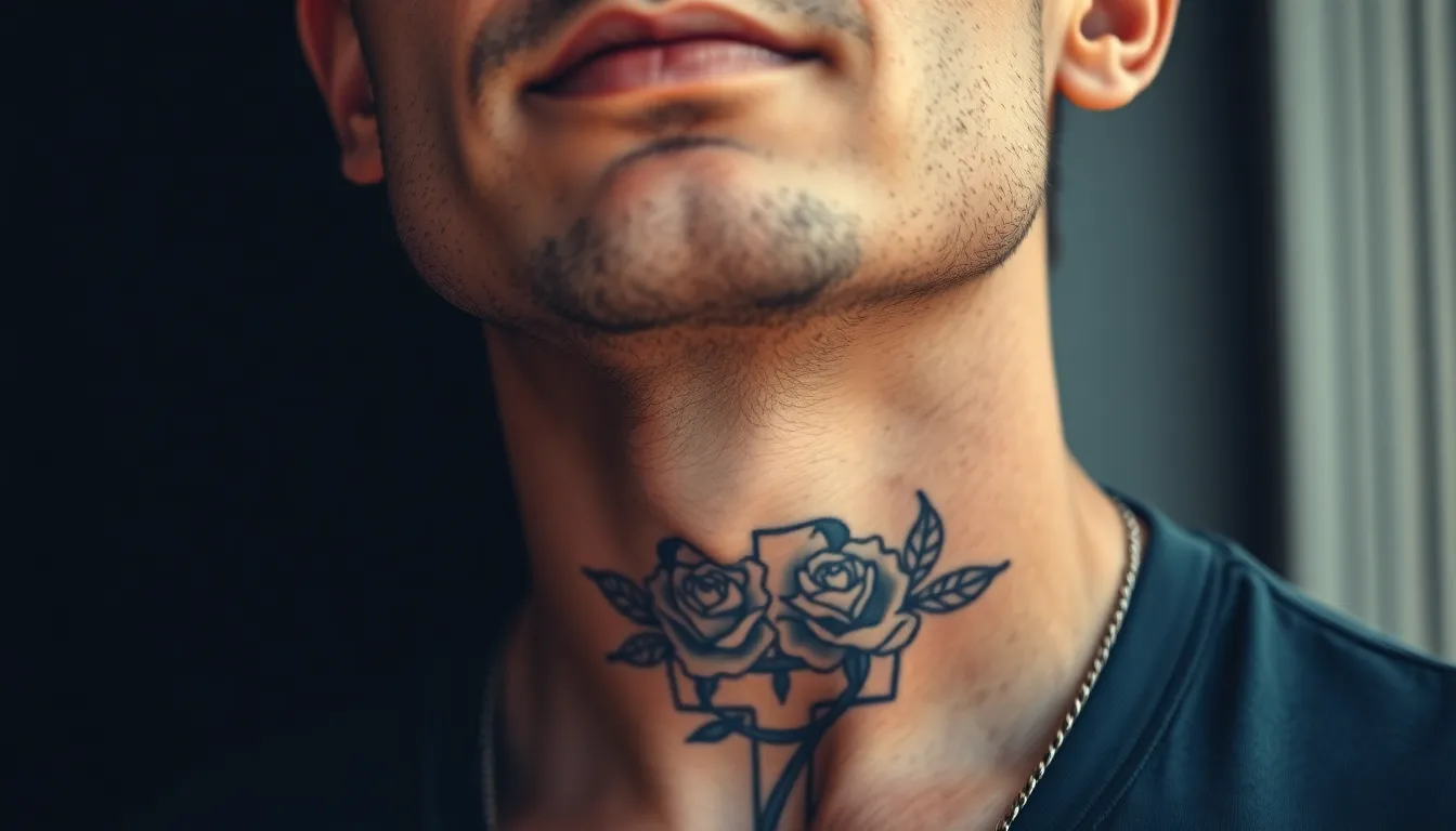 50+ Bold Neck Tattoo Ideas for Men That Command Respect in 2025 6 50+ Bold Neck Tattoo Ideas for Men That Command Respect in 2025 5