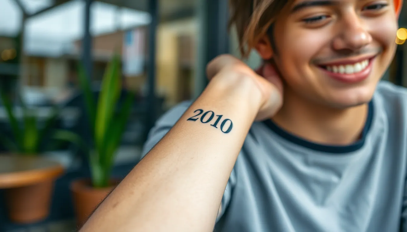50+ Meaningful Number Tattoo Ideas That Tell Your Personal Story 6 50+ Meaningful Number Tattoo Ideas That Tell Your Personal Story 5