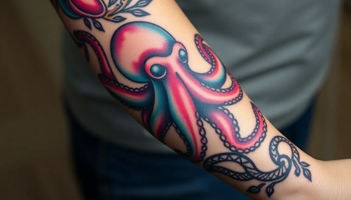 50+ Stunning Octopus Tattoo Ideas: From Minimalist to Large-Scale Designs 6 50+ Stunning Octopus Tattoo Ideas: From Minimalist to Large-Scale Designs 5