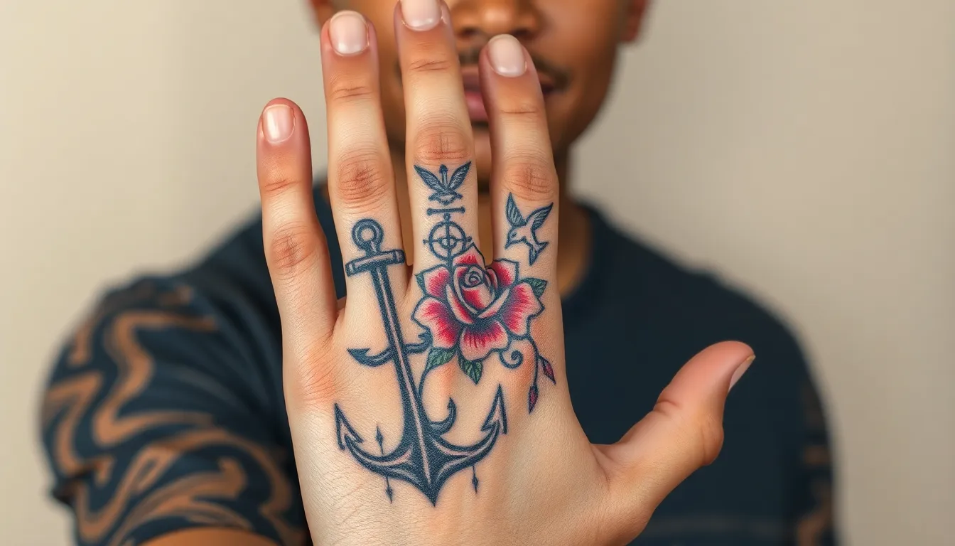 50+ Stunning Palm Tattoo Ideas That Will Transform Your Hands Into Art 6 50+ Stunning Palm Tattoo Ideas That Will Transform Your Hands Into Art 5