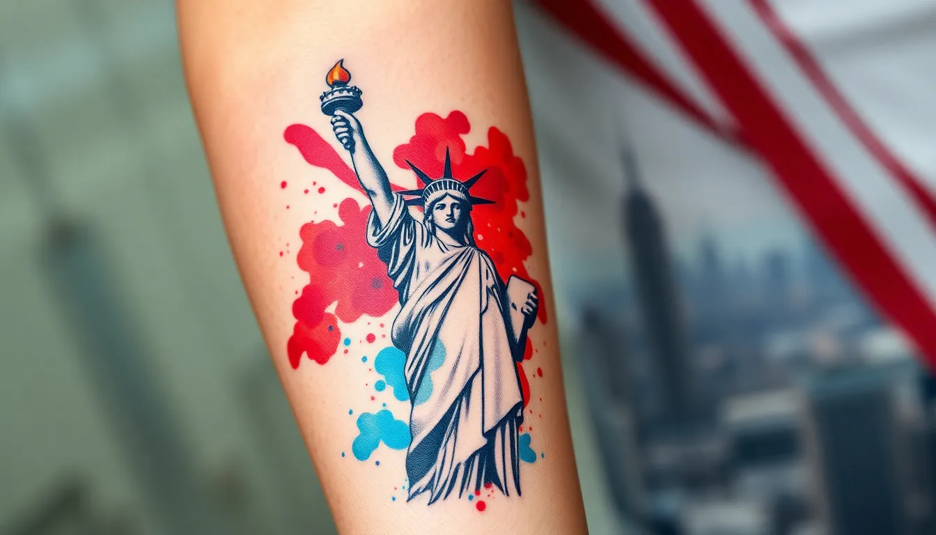 50+ Patriotic Tattoo Ideas: Eagles, Flags & Military Tributes That Honor America 6 50+ Patriotic Tattoo Ideas: Eagles, Flags & Military Tributes That Honor America 5