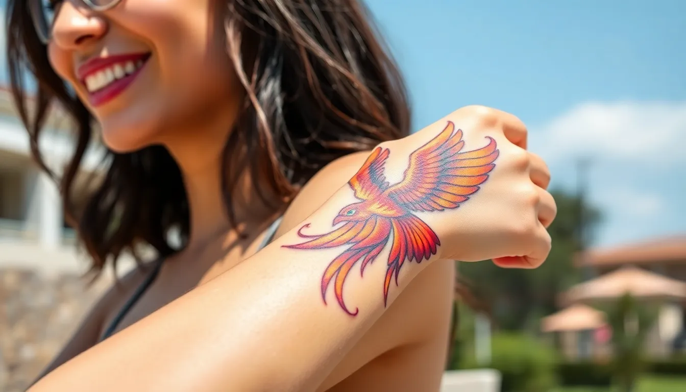 50+ Stunning Phoenix Tattoo Ideas for Women: Designs That Symbolize Rebirth & Strength 6 50+ Stunning Phoenix Tattoo Ideas for Women: Designs That Symbolize Rebirth & Strength 5