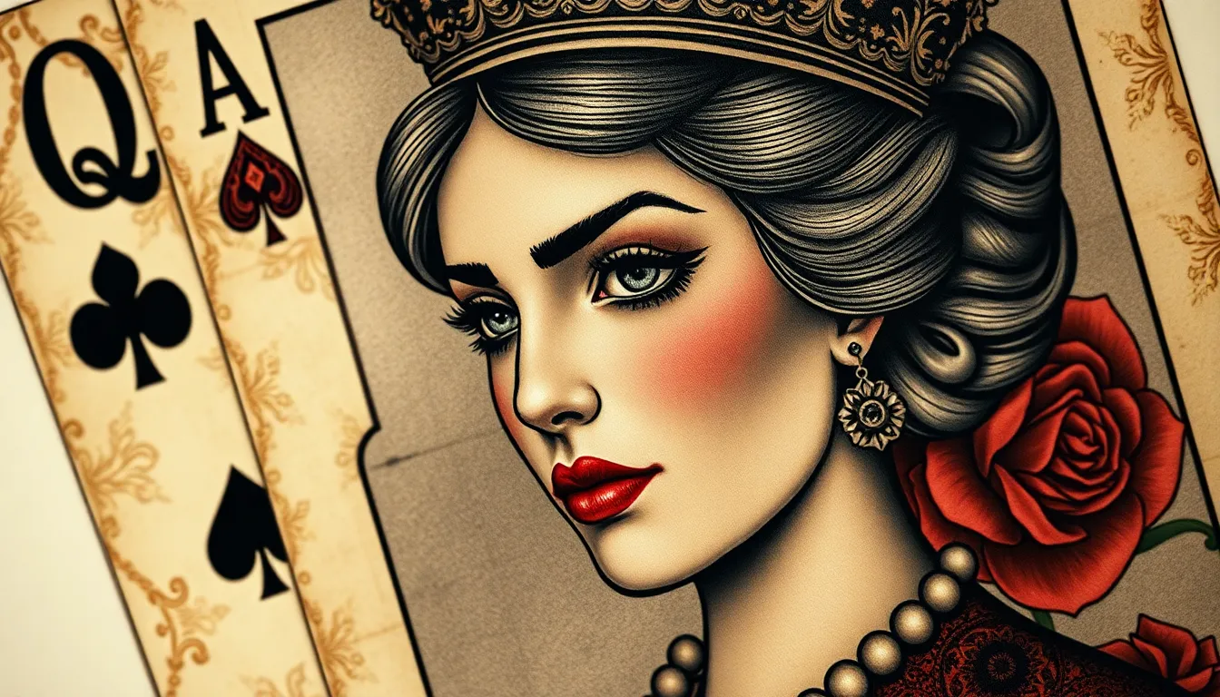 50+ Queen of Spades Tattoo Ideas: From Minimalist to Gothic Designs (2025 Guide) 6 50+ Queen of Spades Tattoo Ideas: From Minimalist to Gothic Designs (2025 Guide) 5