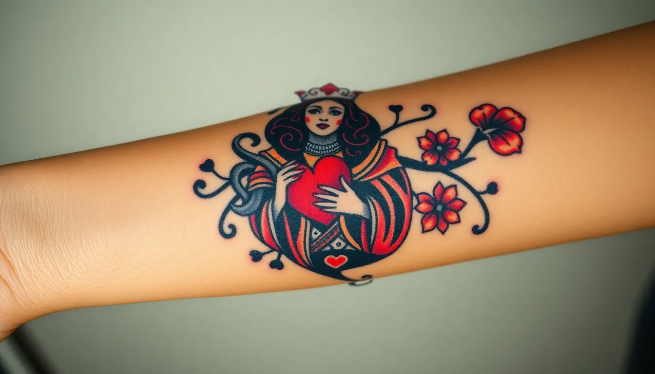 50+ Stunning Queen Tattoo Ideas: Crowns, Chess Pieces & Royal Designs for 2025 6 50+ Stunning Queen Tattoo Ideas: Crowns, Chess Pieces & Royal Designs for 2025 5