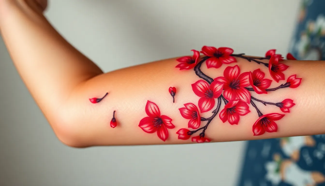 50+ Bold Red Tattoo Ideas That'll Make Your Ink Pop in 2025 6 50+ Bold Red Tattoo Ideas That'll Make Your Ink Pop in 2025 5