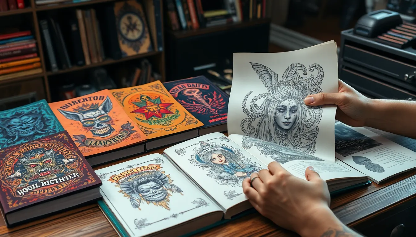 50+ Best Tattoo Book Ideas: Flash Collections & Design Inspiration for 2025 6 50+ Best Tattoo Book Ideas: Flash Collections & Design Inspiration for 2025 5