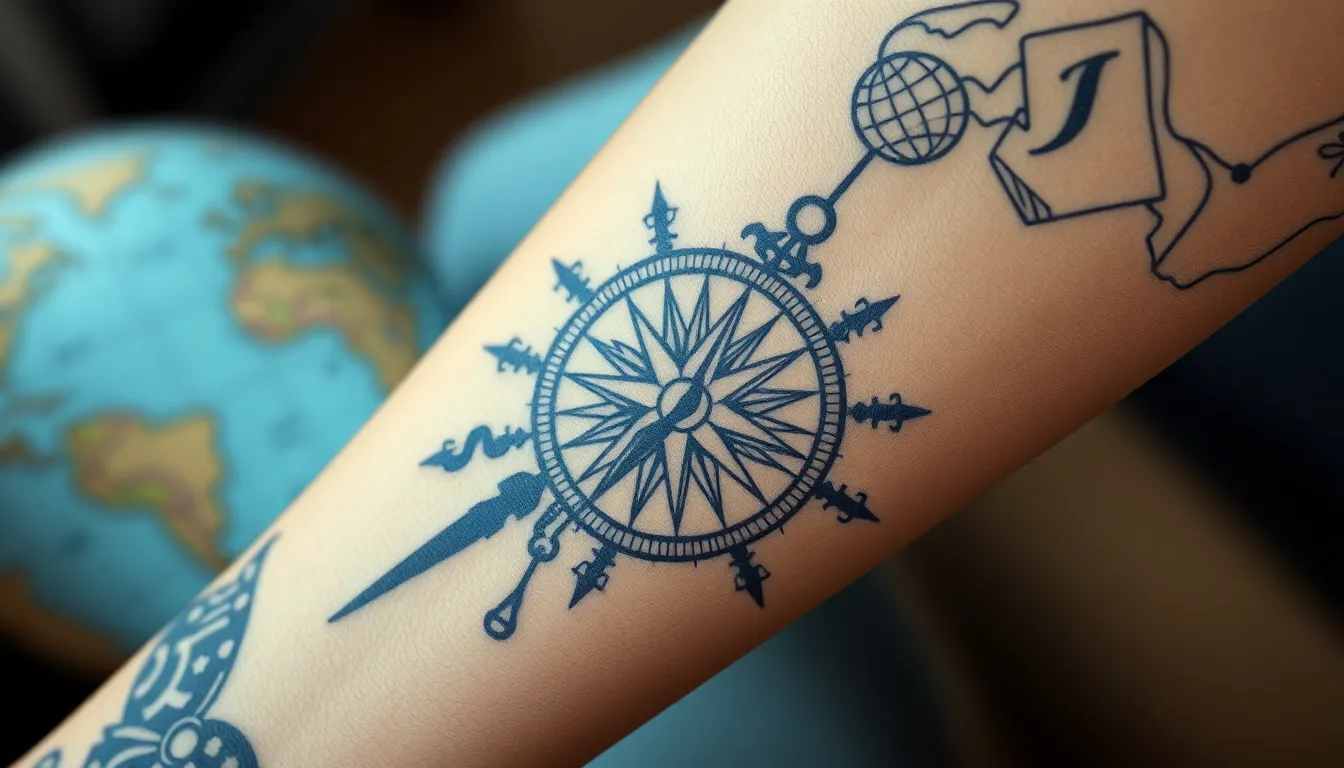 50+ Stunning Tattoo Compass Ideas: From Minimalist to 3D Designs (2025 Guide) 6 50+ Stunning Tattoo Compass Ideas: From Minimalist to 3D Designs (2025 Guide) 5