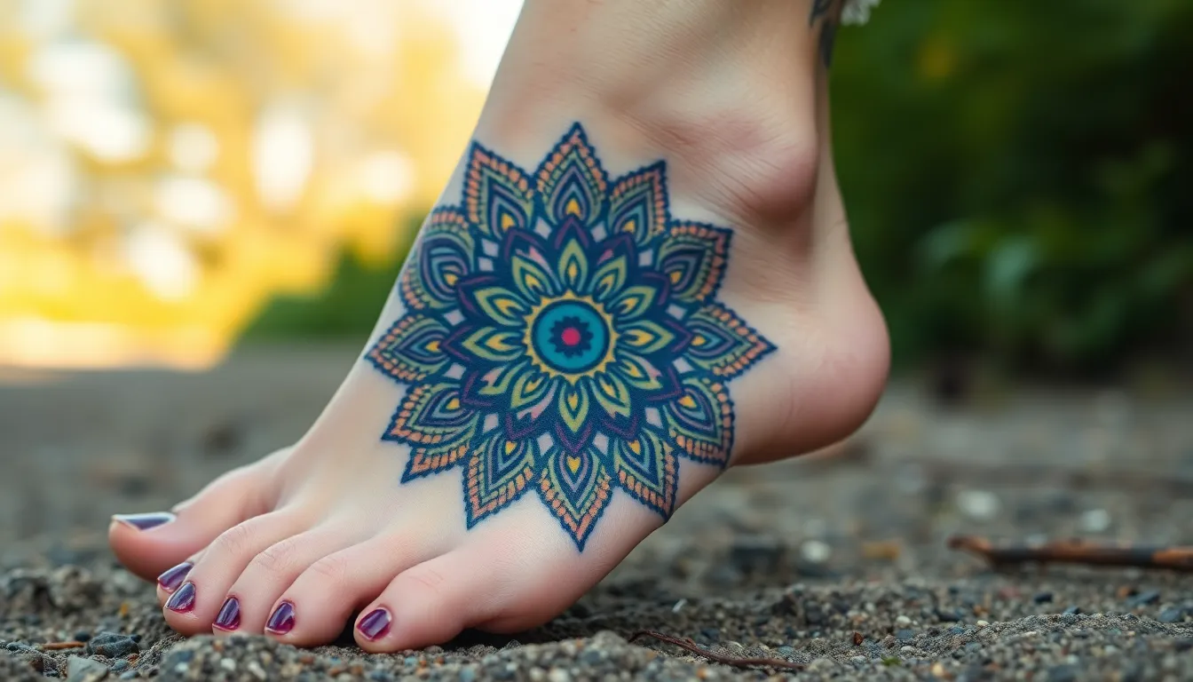 50+ Stunning Tattoo Foot Ideas: From Delicate Florals to Bold Statement Designs 6 50+ Stunning Tattoo Foot Ideas: From Delicate Florals to Bold Statement Designs 5