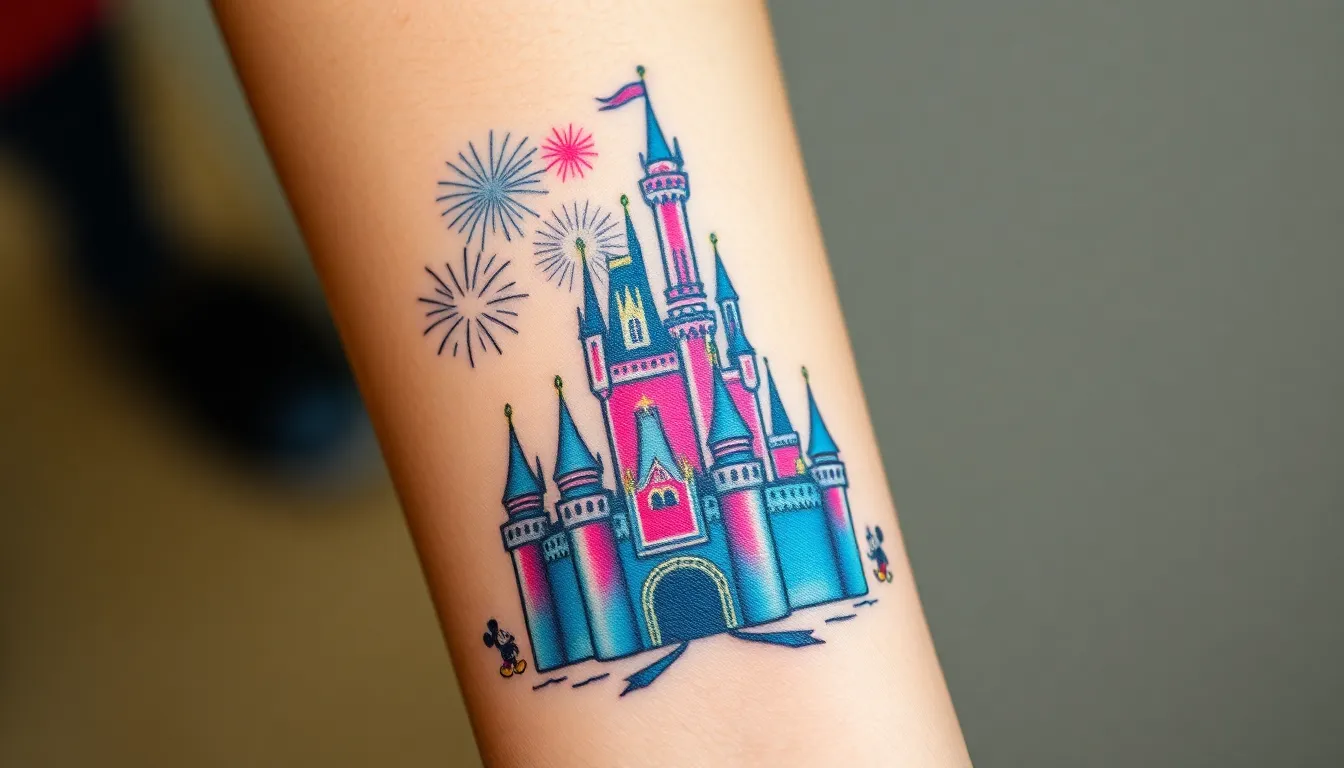 50+ Magical Disney Tattoo Ideas That Will Bring Your Childhood Dreams to Life 8 50+ Magical Disney Tattoo Ideas That Will Bring Your Childhood Dreams to Life 7