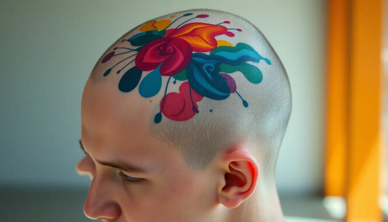 50+ Bold Head Tattoo Ideas That Will Make You Stand Out in 2025 8 50+ Bold Head Tattoo Ideas That Will Make You Stand Out in 2025 7