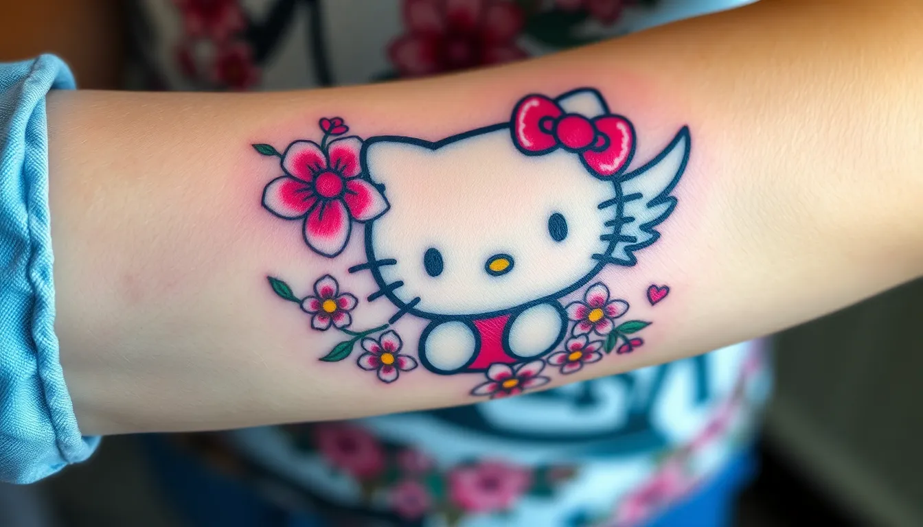 50+ Hello Kitty Tattoo Ideas: Cute Designs & Creative Inspiration for 2025 8 50+ Hello Kitty Tattoo Ideas: Cute Designs & Creative Inspiration for 2025 7