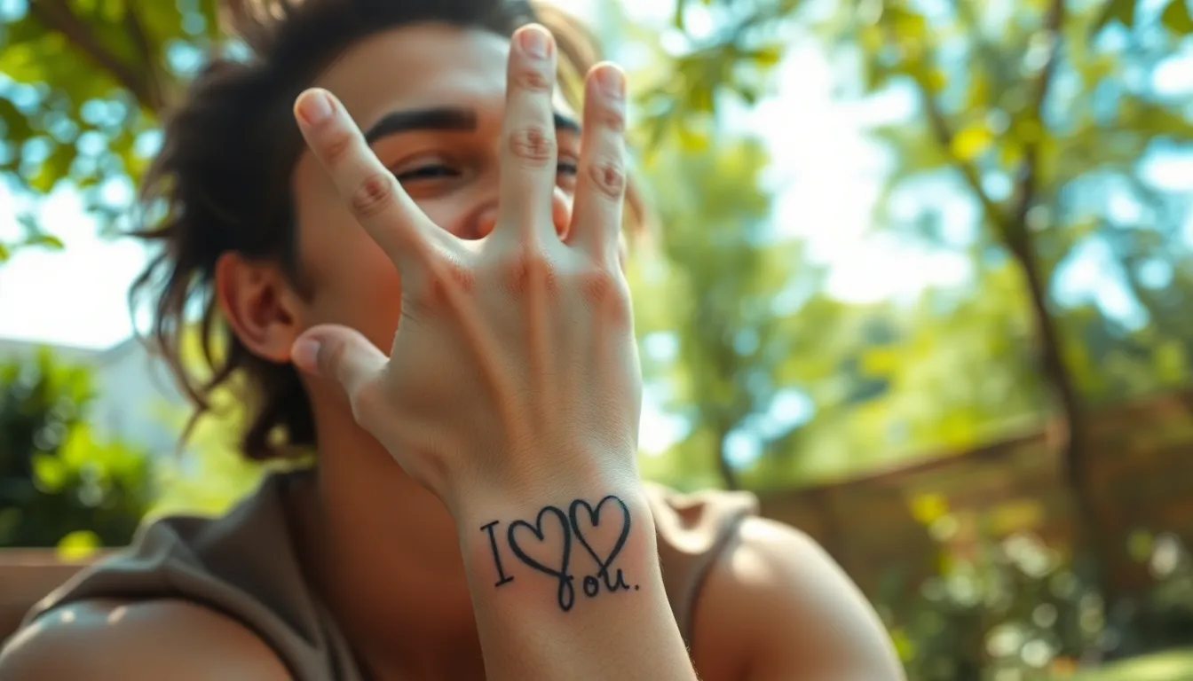 47 Beautiful I Love You Tattoo Ideas That Express Your Heart Perfectly 8 47 Beautiful I Love You Tattoo Ideas That Express Your Heart Perfectly 7