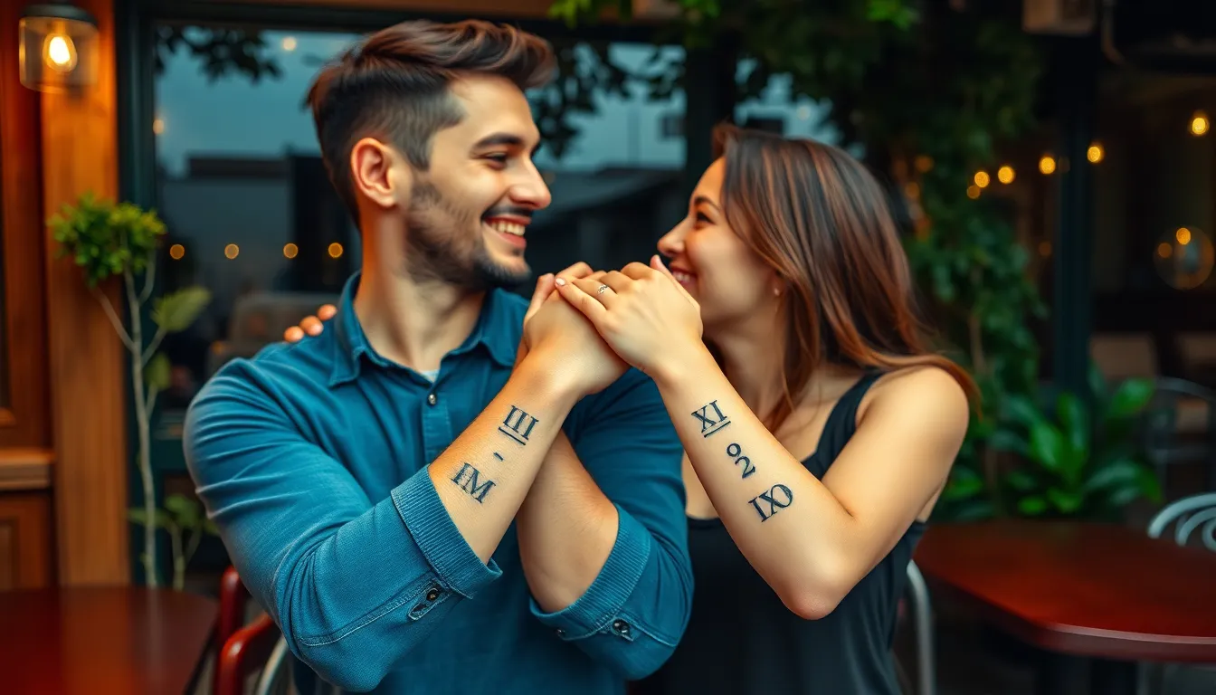 50+ Romantic Couples Tattoo Ideas That Perfectly Celebrate Your Love Story 8 50+ Romantic Couples Tattoo Ideas That Perfectly Celebrate Your Love Story 7