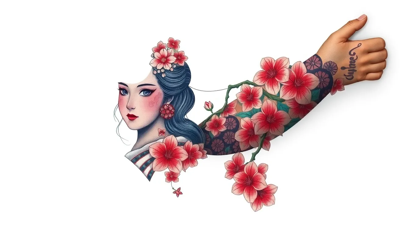 25 Stunning Japanese Sleeve Tattoo Ideas: Dragons, Koi & Traditional Designs 8 25 Stunning Japanese Sleeve Tattoo Ideas: Dragons, Koi & Traditional Designs 7
