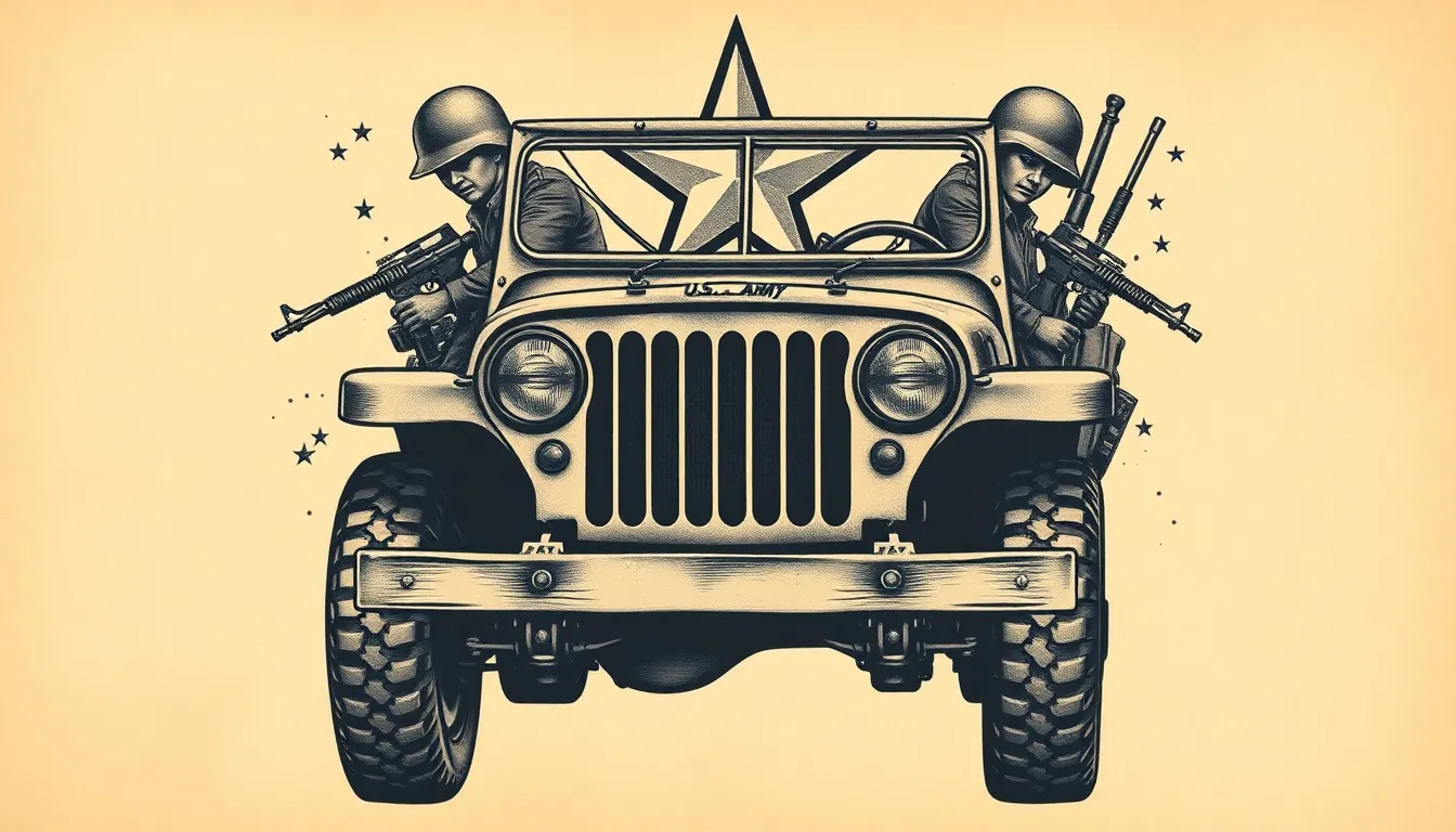 50+ Epic Jeep Tattoo Ideas That Every Off-Road Enthusiast Will Love 8 50+ Epic Jeep Tattoo Ideas That Every Off-Road Enthusiast Will Love 7
