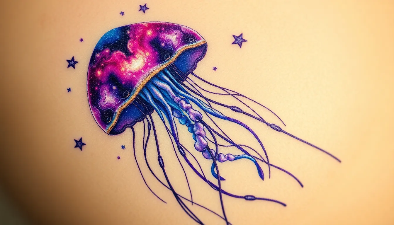 30 Stunning Jellyfish Tattoo Ideas That Will Make You Want Ocean Ink 8 30 Stunning Jellyfish Tattoo Ideas That Will Make You Want Ocean Ink 7